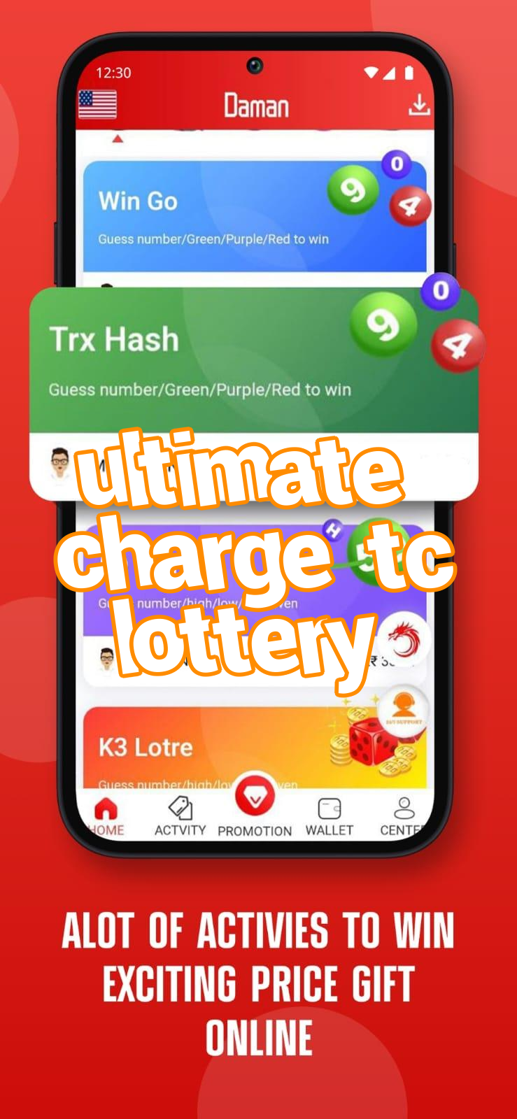 ultimate charge tc lottery Screenshots